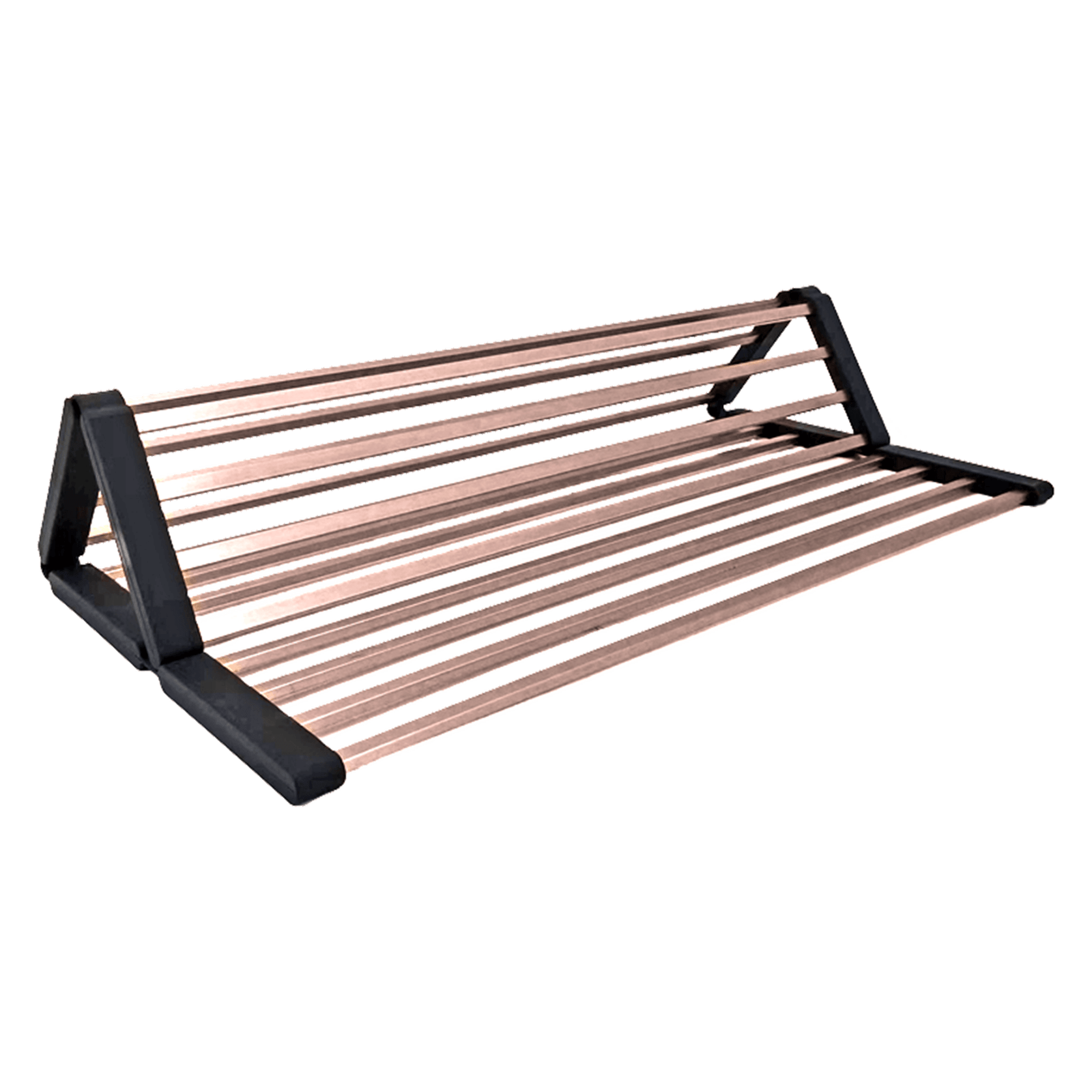 Aspen Roll-Up Hot Mat 480x480mm Brushed Copper gallery detail image