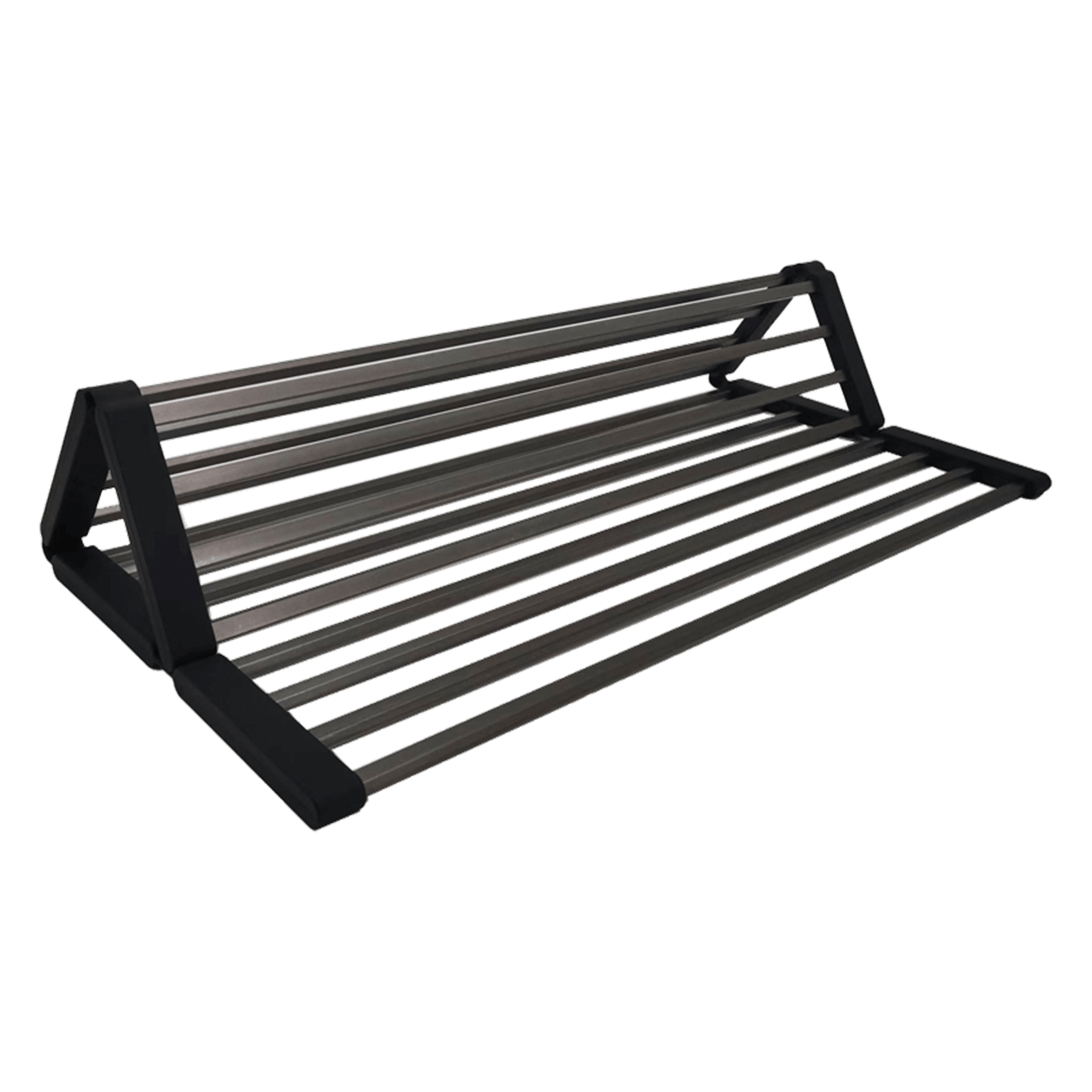 Aspen Roll-Up Hot Mat 480x480mm Gun Metal gallery detail image