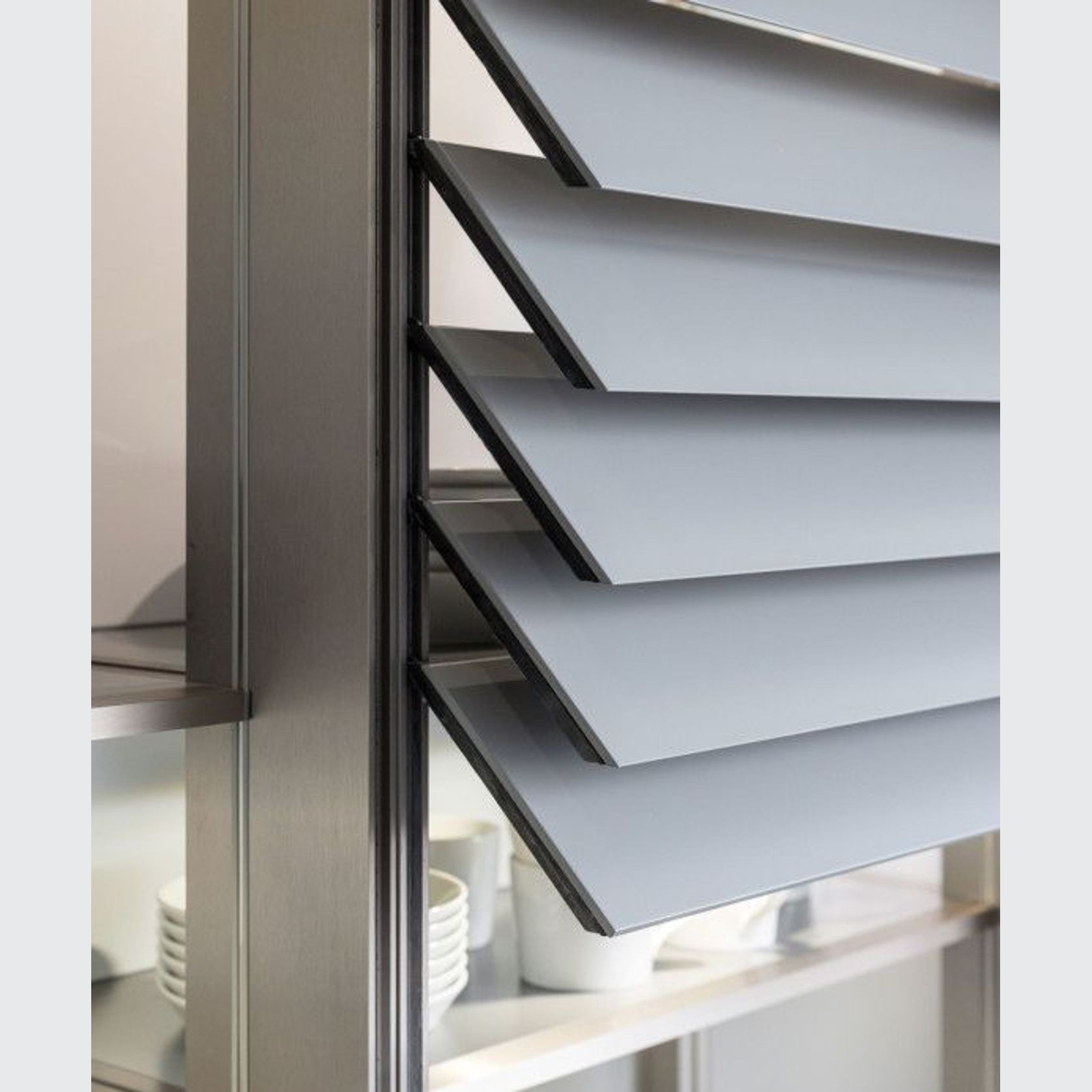 Ios Glass Front Kitchen Cabinetry gallery detail image