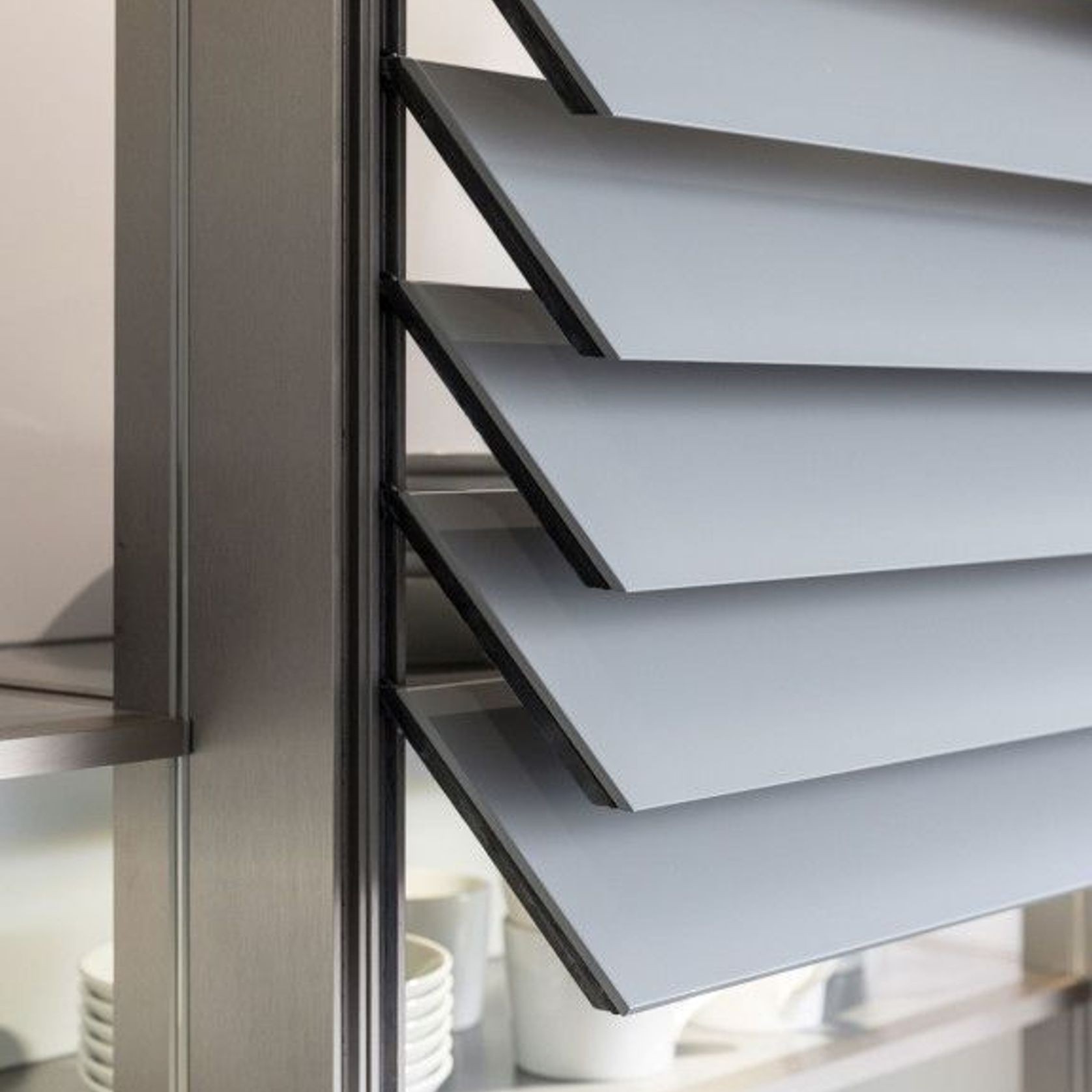 Ios Glass Front Kitchen Cabinetry gallery detail image