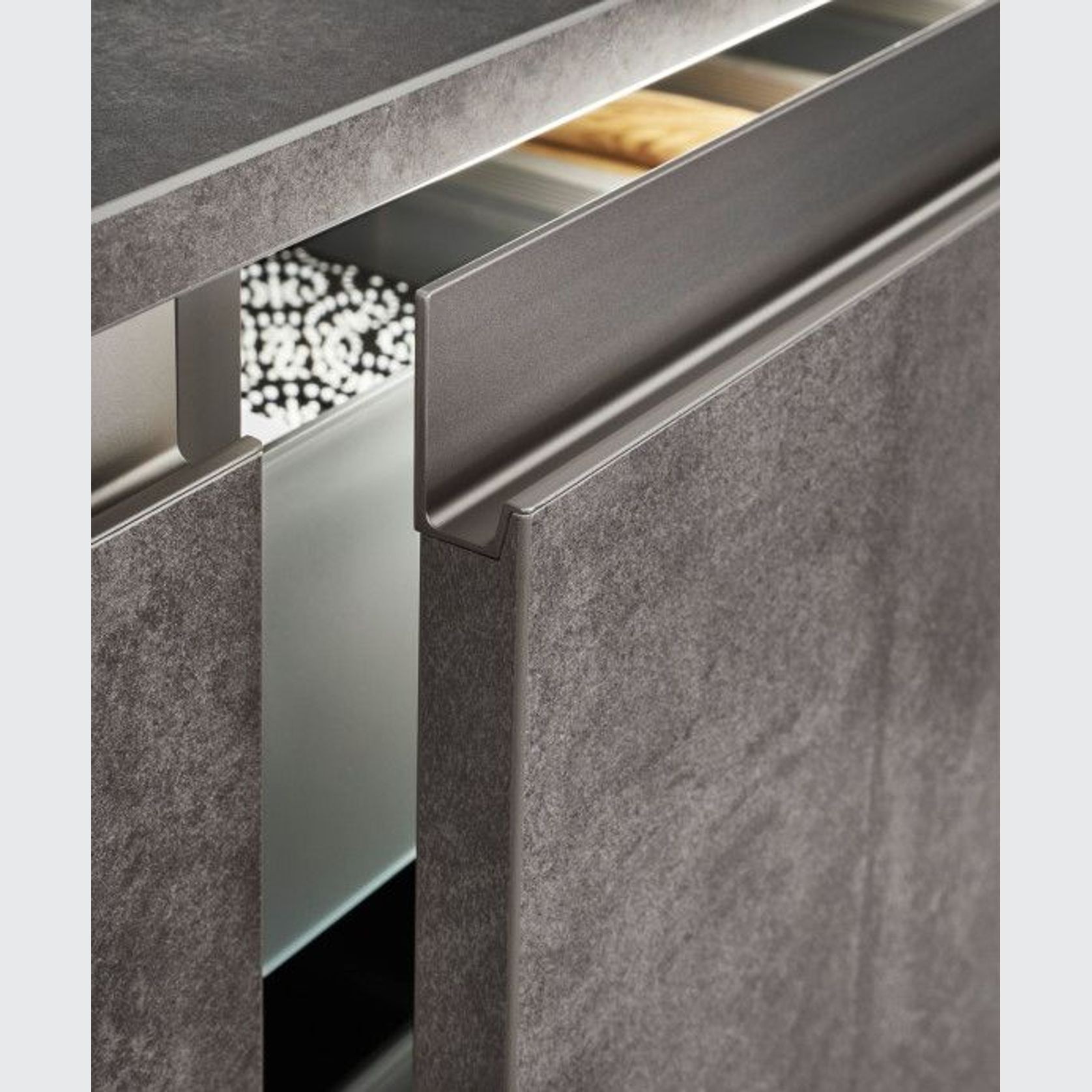 Ikono Concrete-Look Kitchen Cabinetry gallery detail image