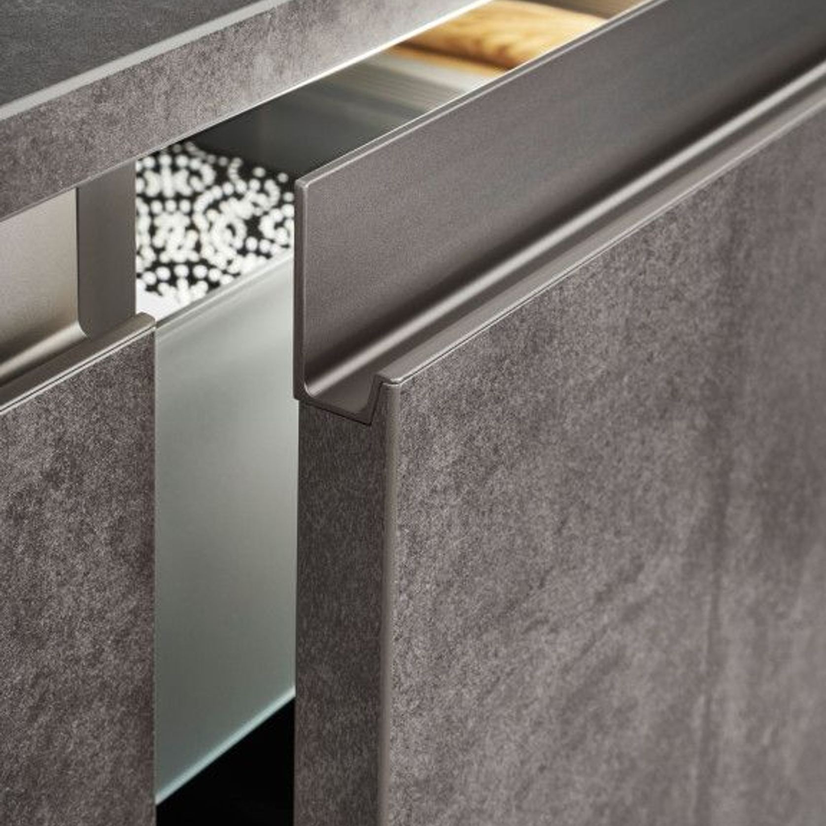 Ikono Concrete-Look Kitchen Cabinetry gallery detail image