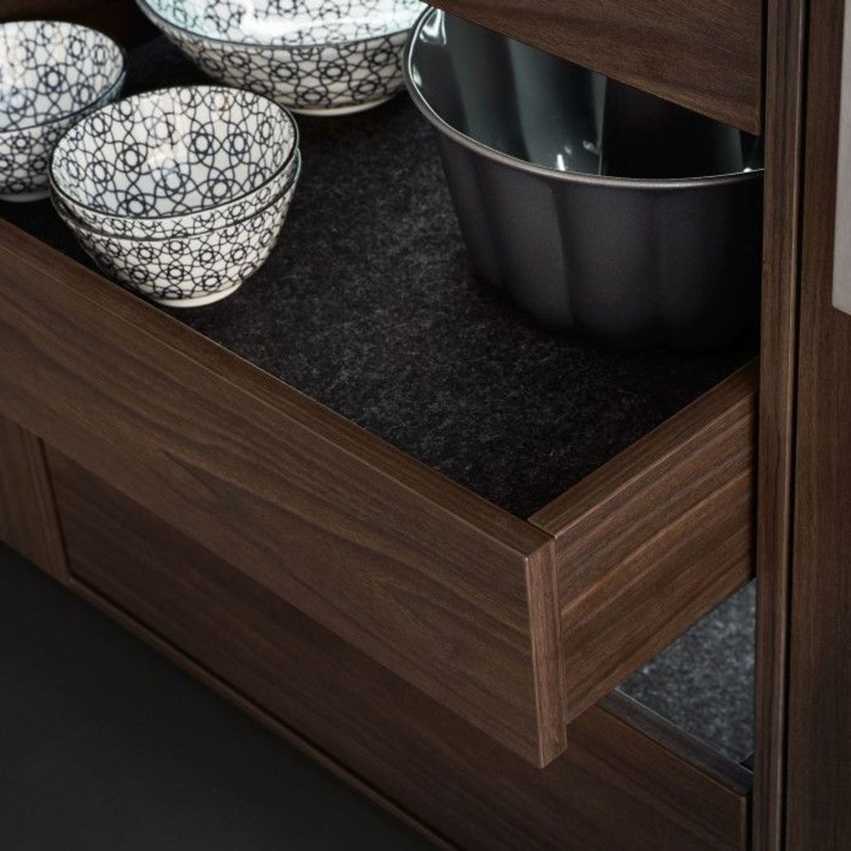 Ikono Concrete-Look Kitchen Cabinetry gallery detail image