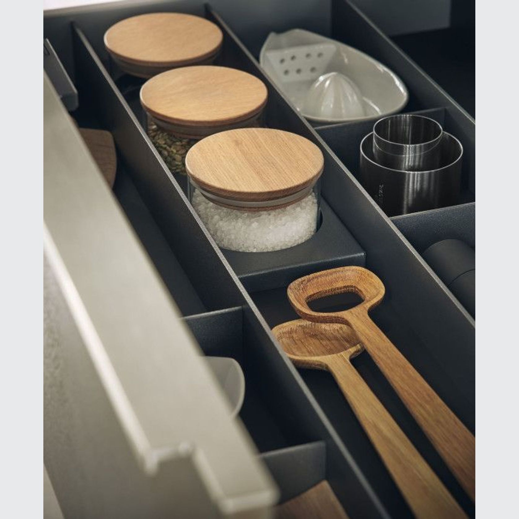 Steel-Look Kitchen Cabinetry gallery detail image