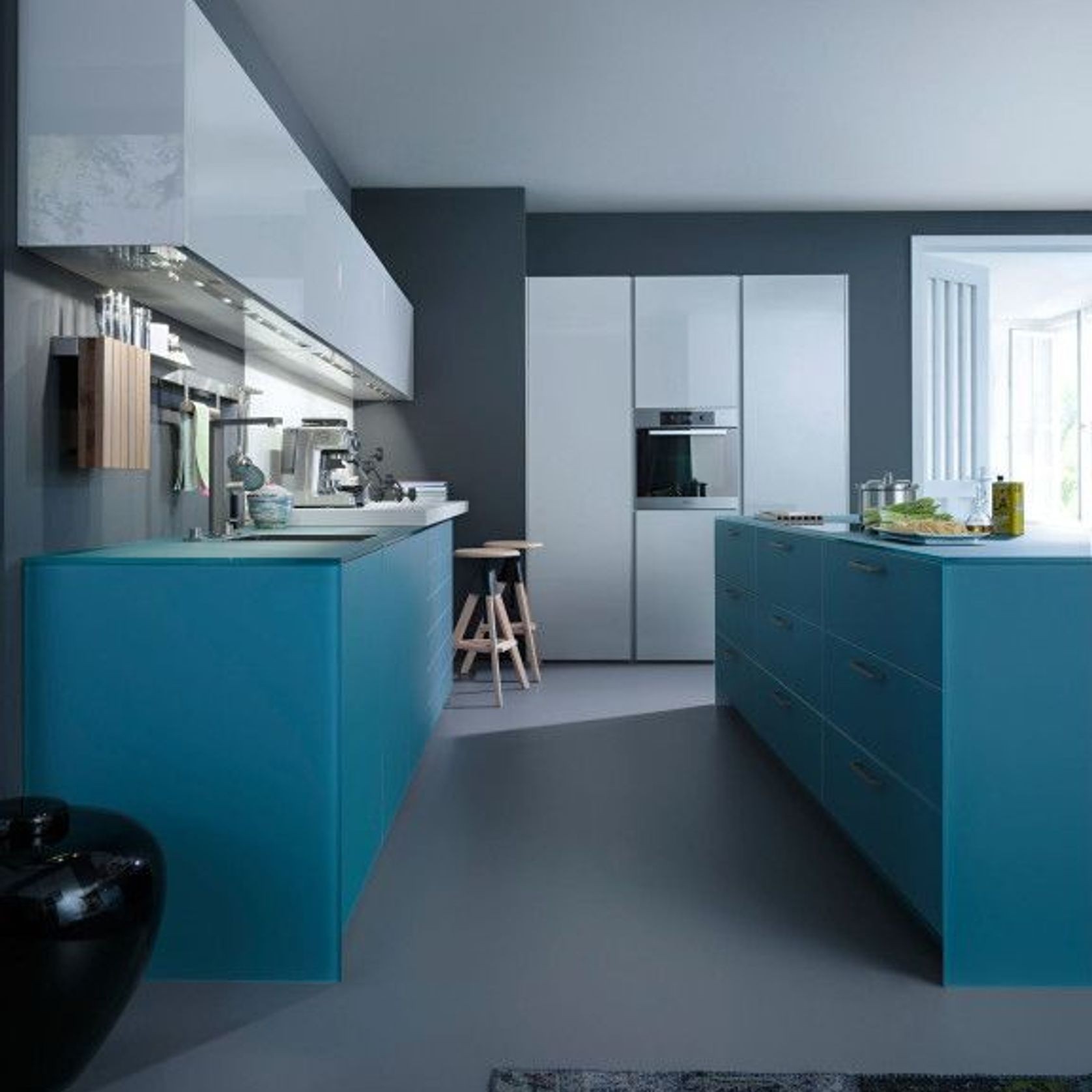 Largo Lacquered Kitchen Cabinetry gallery detail image