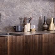 Bossa Walnut Wood Veneer Kitchen Cabinetry gallery detail image