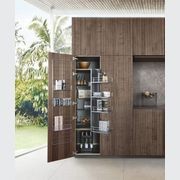 Bossa Walnut Wood Veneer Kitchen Cabinetry gallery detail image