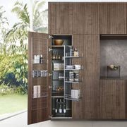 Bossa Walnut Wood Veneer Kitchen Cabinetry gallery detail image