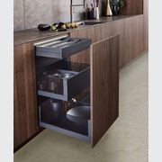 Bossa Walnut Wood Veneer Kitchen Cabinetry gallery detail image