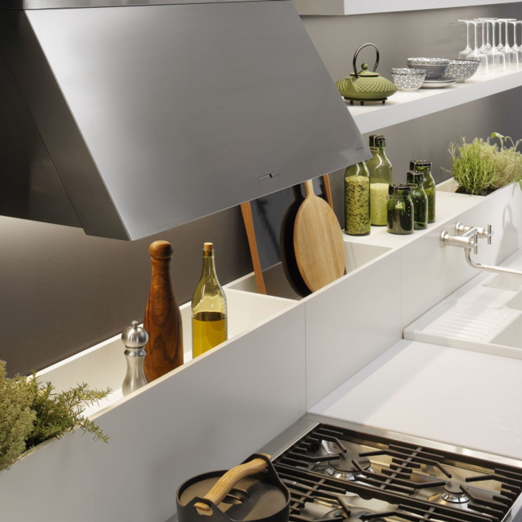 Avenida Wood Veneer Kitchen Cabinetry gallery detail image