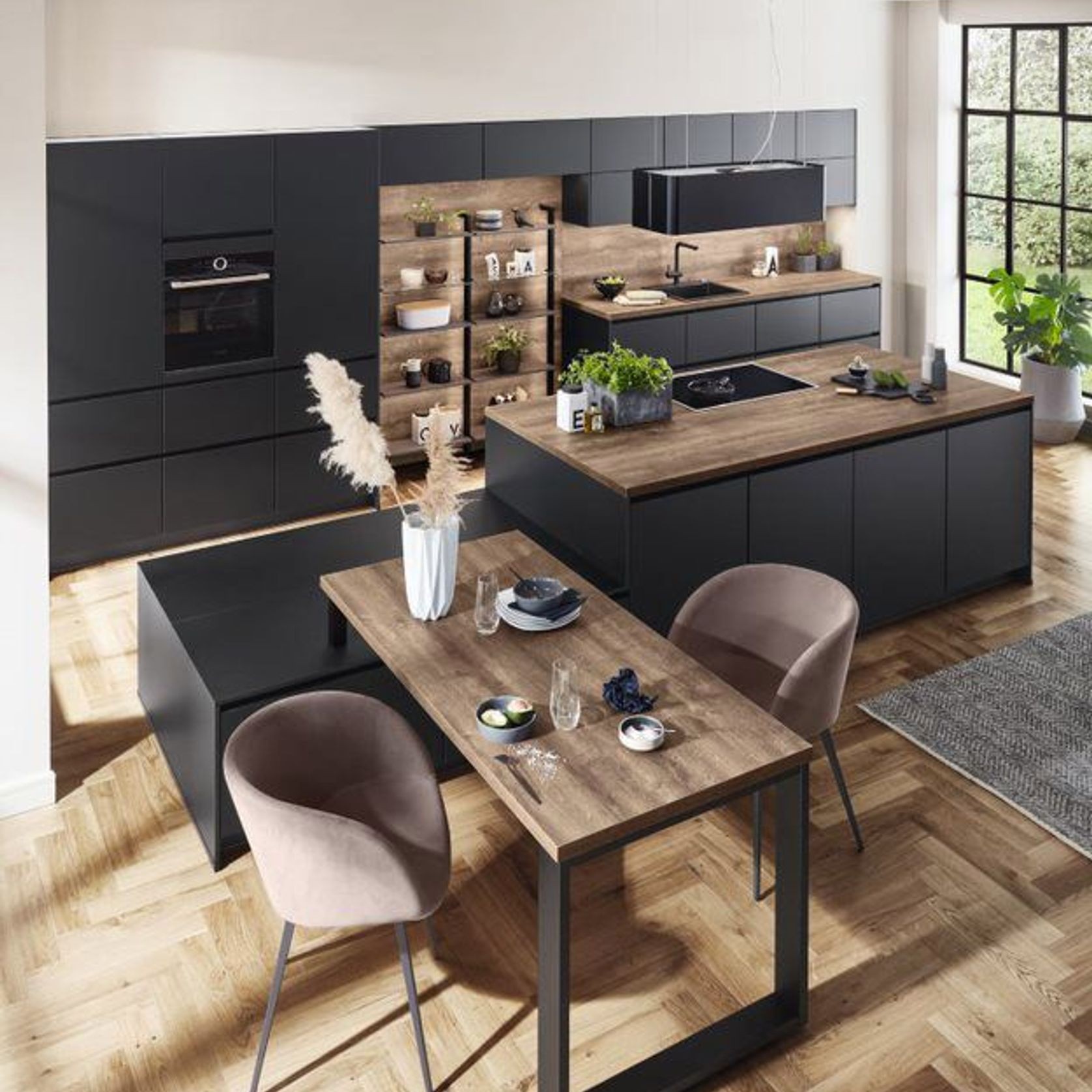 Touch Lacquered Laminate Kitchen Cabinetry gallery detail image