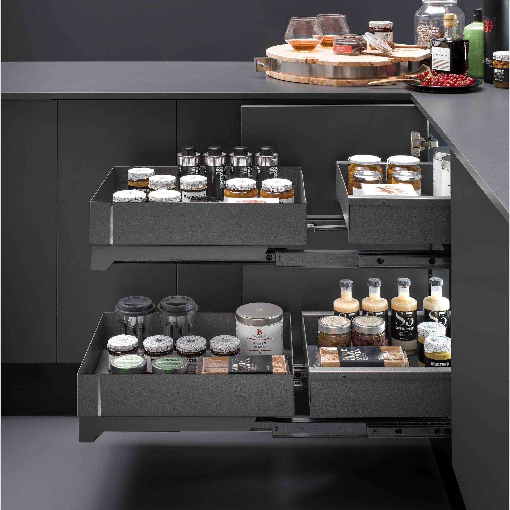 Fly Box Corner Unit By Vibo - Kitchen Storage gallery detail image