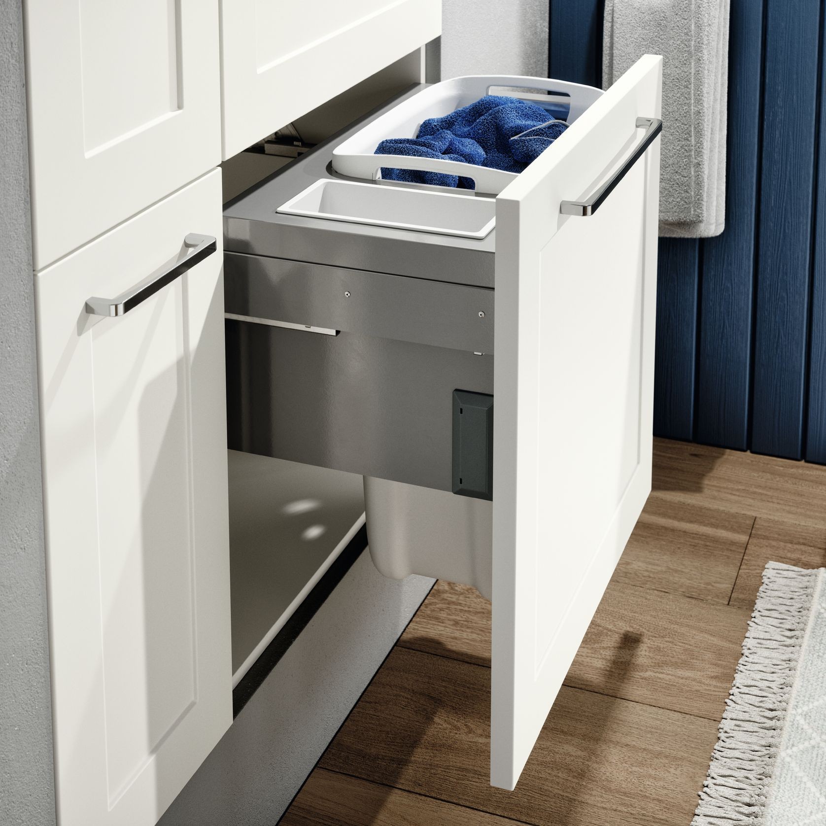Nordic Traditional Lacquered Kitchen Cabinetry gallery detail image
