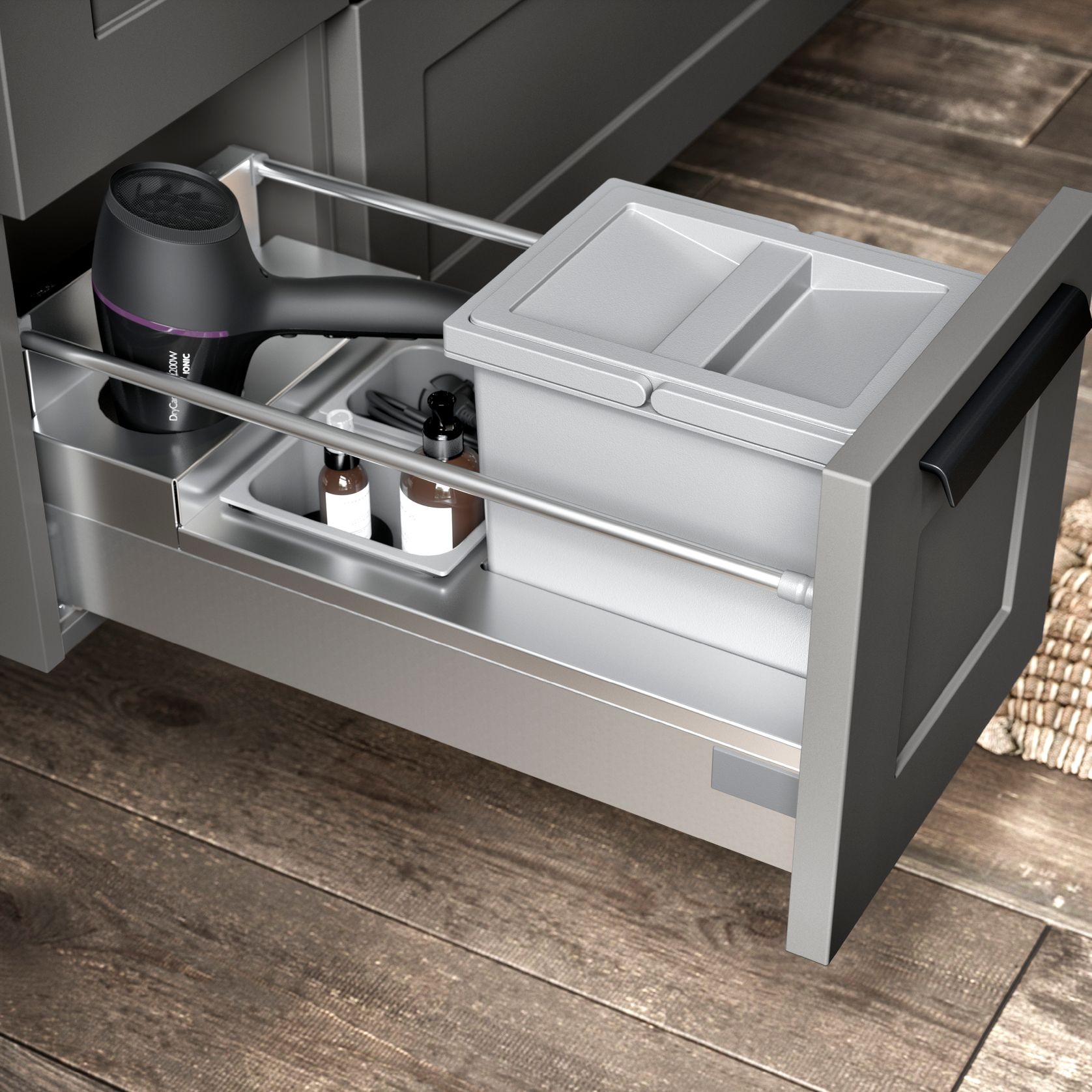 Nordic Traditional Lacquered Kitchen Cabinetry gallery detail image