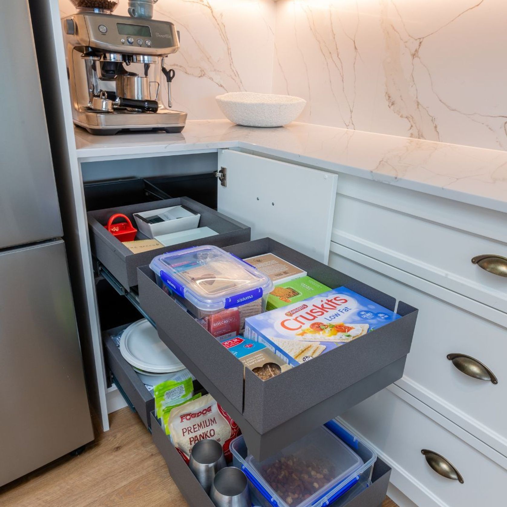 Fly Box Corner Unit By Vibo - Kitchen Storage gallery detail image