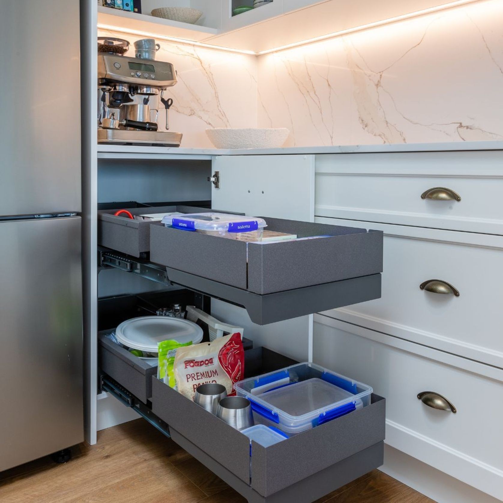 Fly Box Corner Unit By Vibo - Kitchen Storage gallery detail image