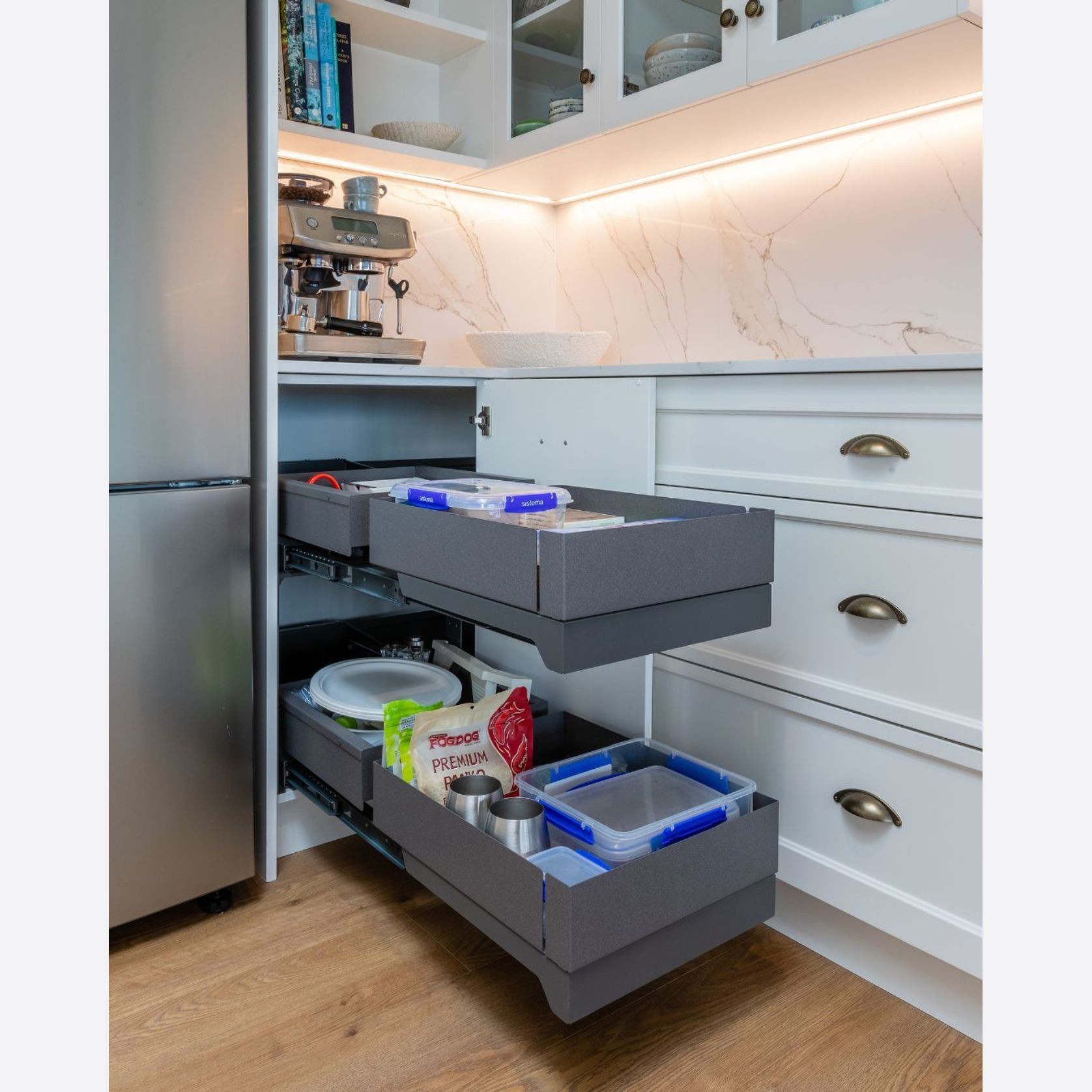 Fly Box Corner Unit By Vibo - Kitchen Storage gallery detail image