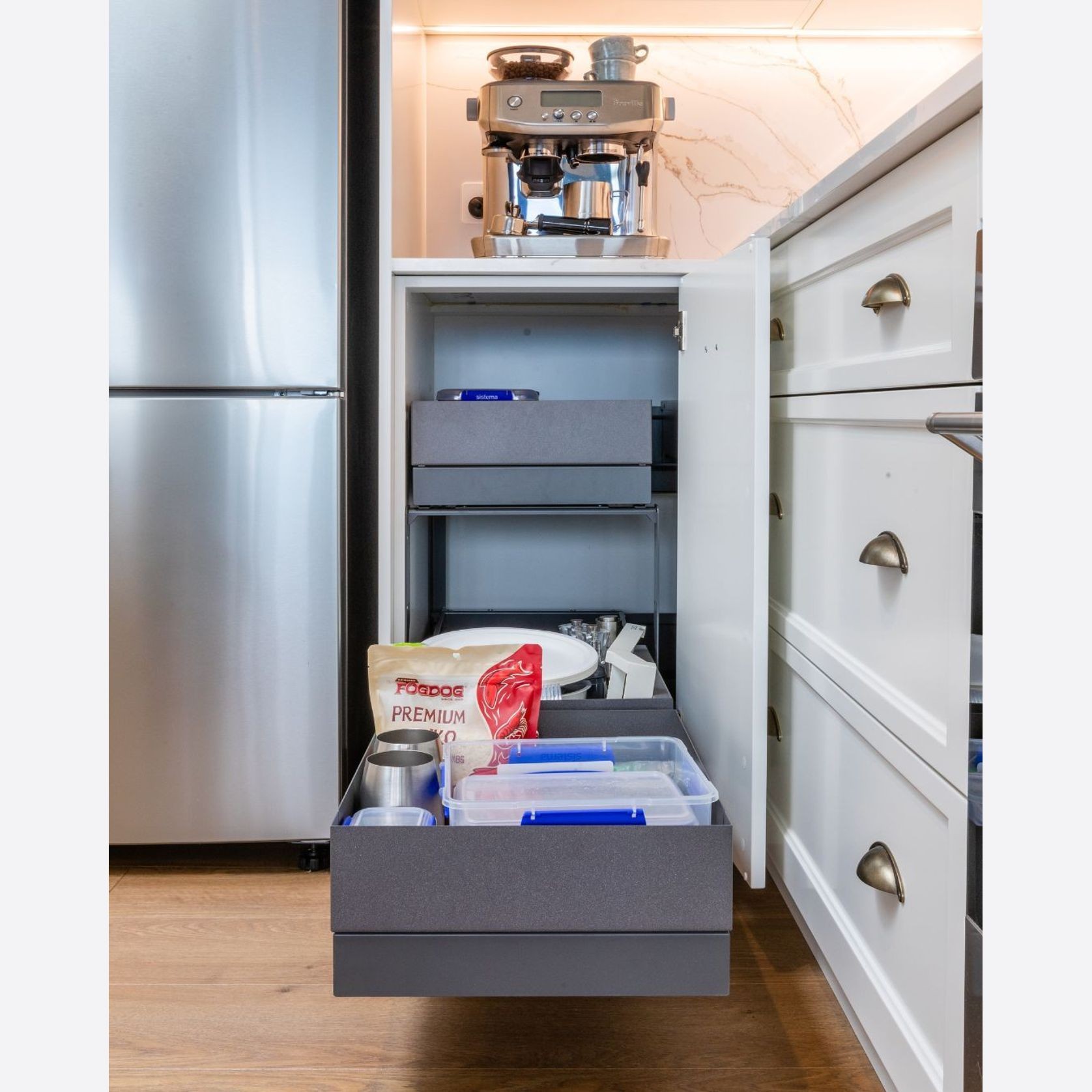 Fly Box Corner Unit By Vibo - Kitchen Storage gallery detail image