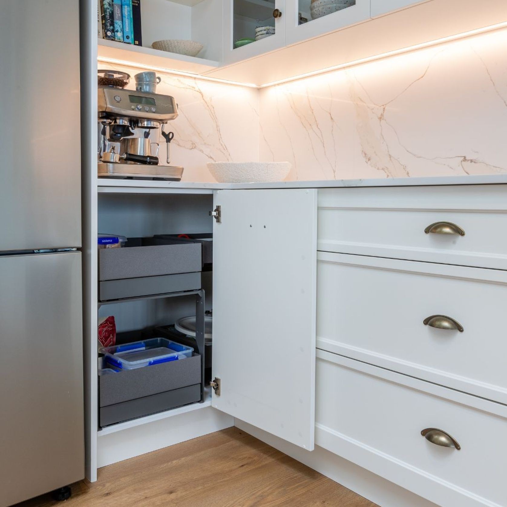 Fly Box Corner Unit By Vibo - Kitchen Storage gallery detail image