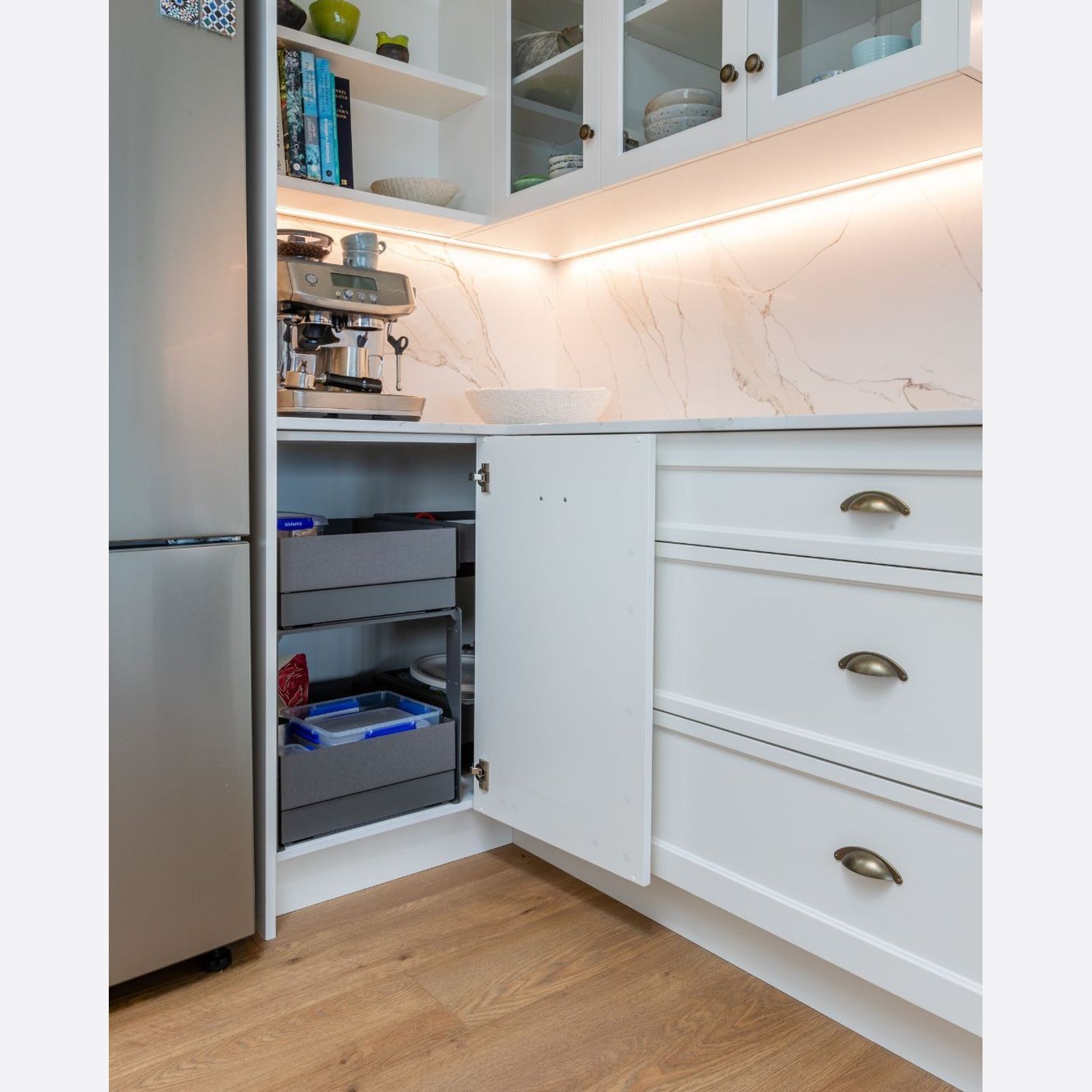 Fly Box Corner Unit By Vibo - Kitchen Storage gallery detail image