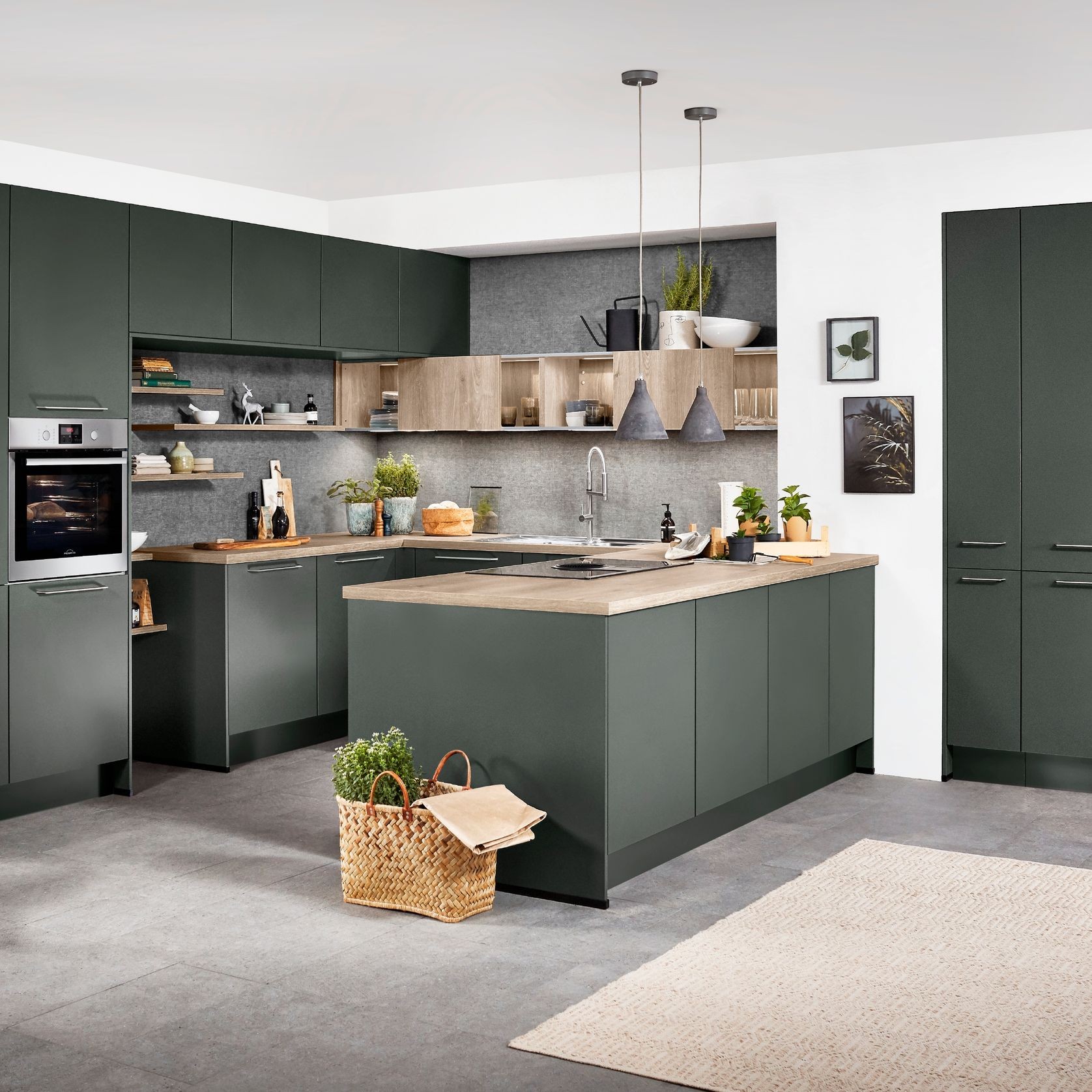 Easytouch Ultramatt Lacquered Kitchen Cabinetry gallery detail image