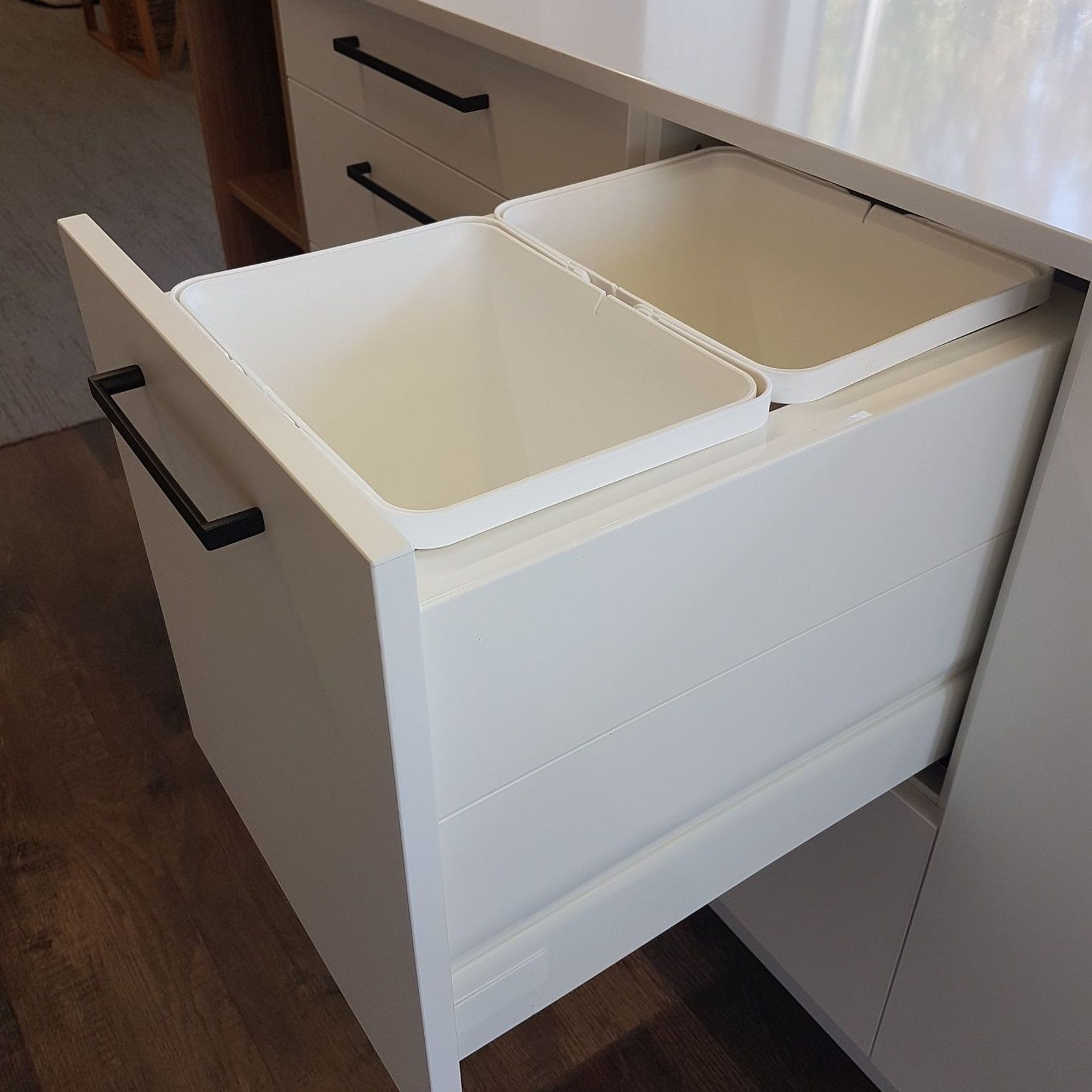 Tanova Designer Series Pull Out Kitchen Bins ArchiPro NZ
