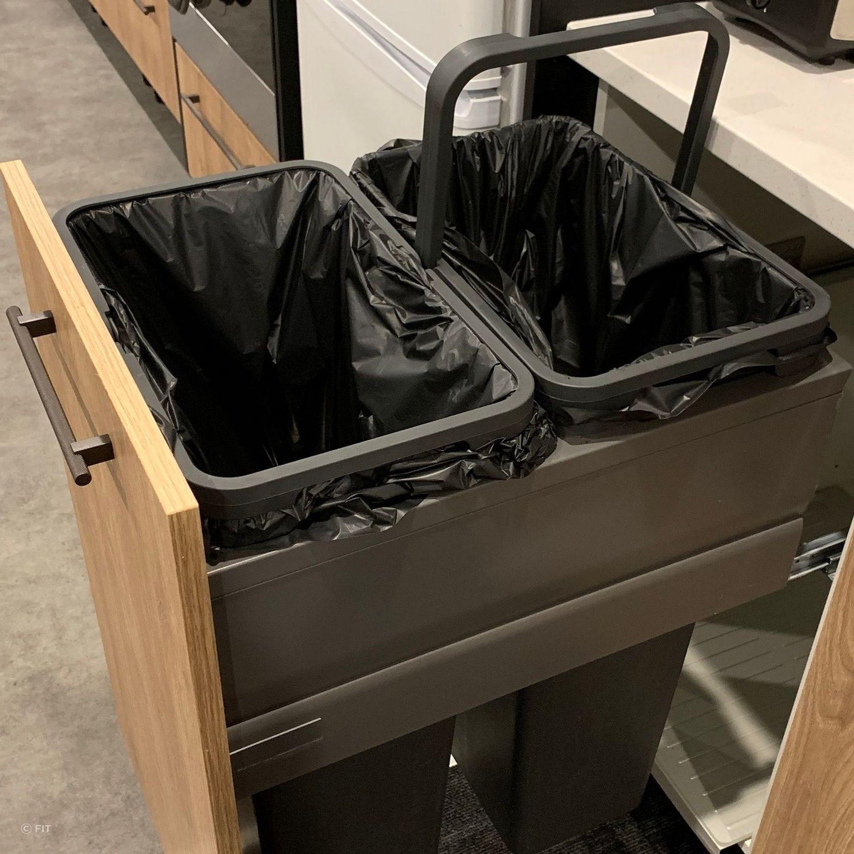 Tanova Designer Series Pull Out Kitchen Bins gallery detail image