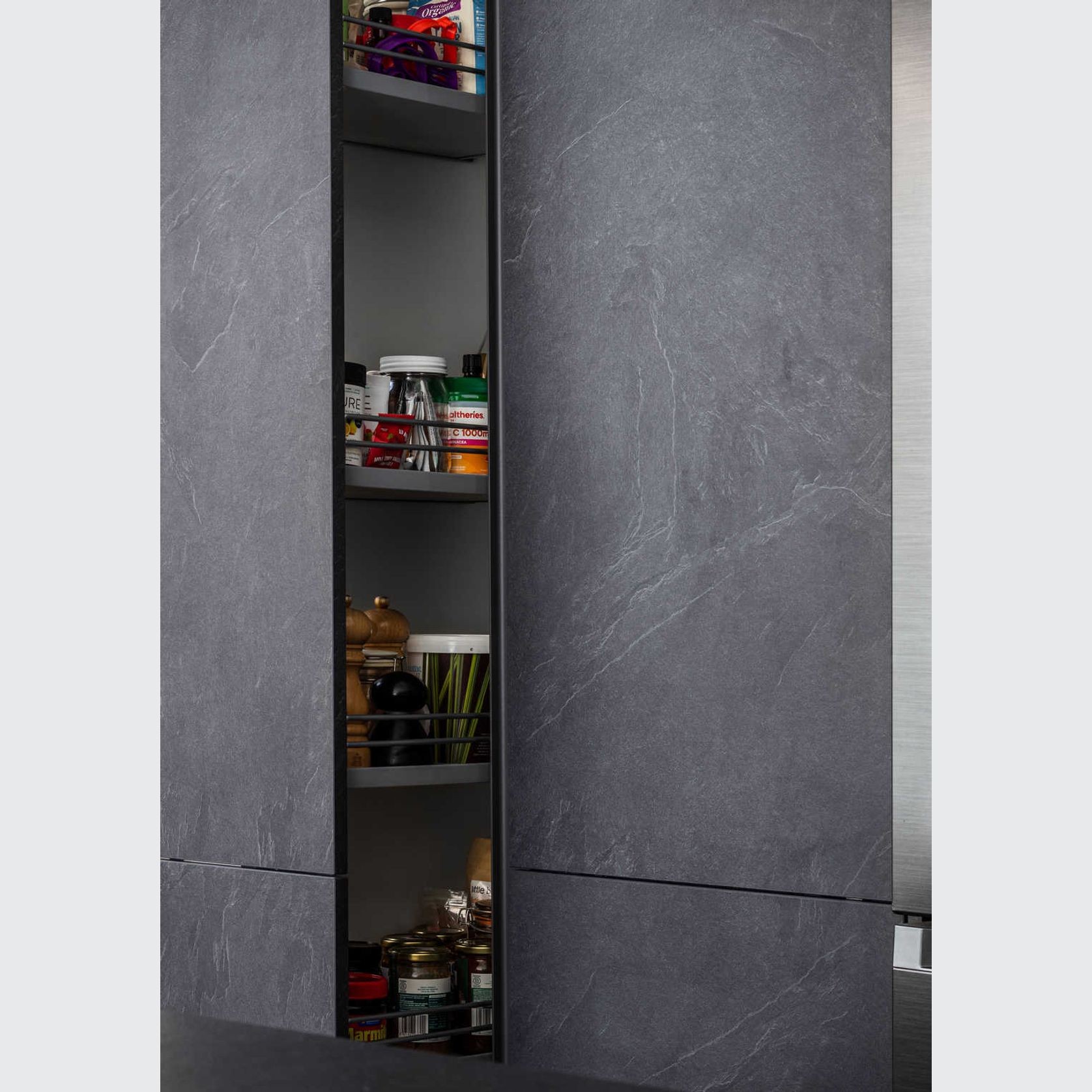 Stone Art Laminate Kitchen Cabinetry gallery detail image
