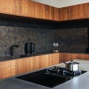Bossa Walnut Wood Veneer Kitchen Cabinetry gallery detail image