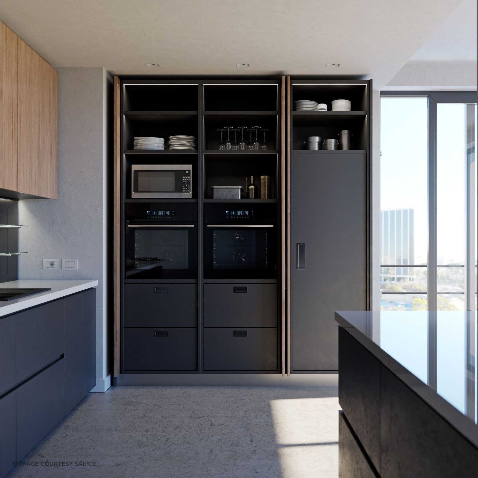 Salice Exedra1 Single Pocket Door gallery detail image