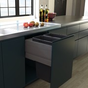 Tanova Designer Series Pull Out Kitchen Bins gallery detail image