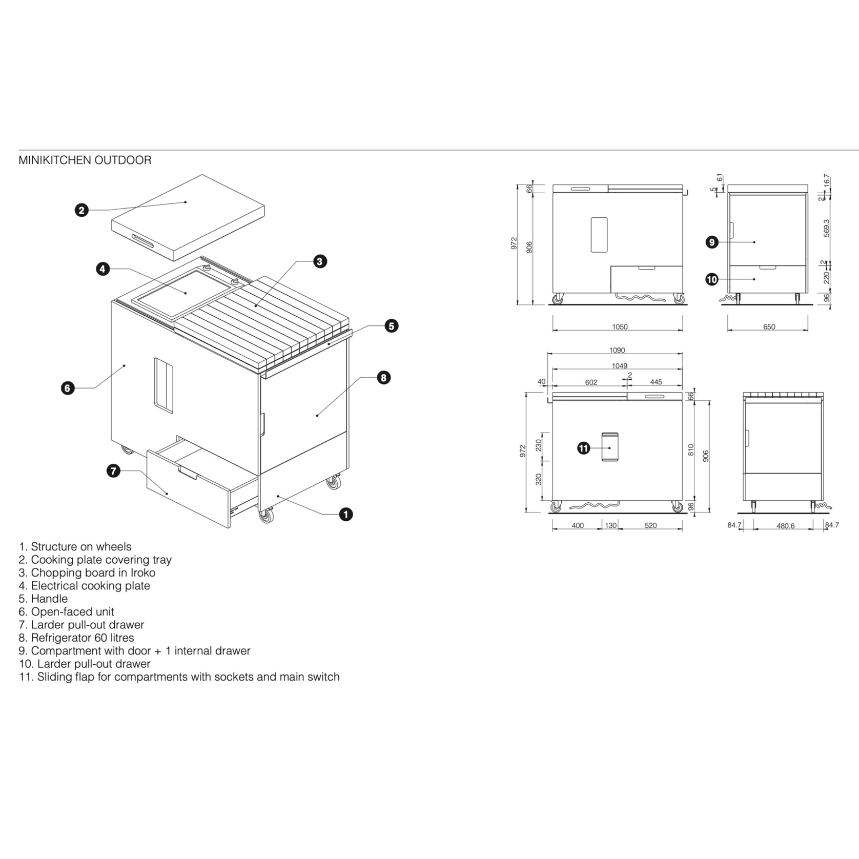 Minikitchen Outdoor by Boffi gallery detail image