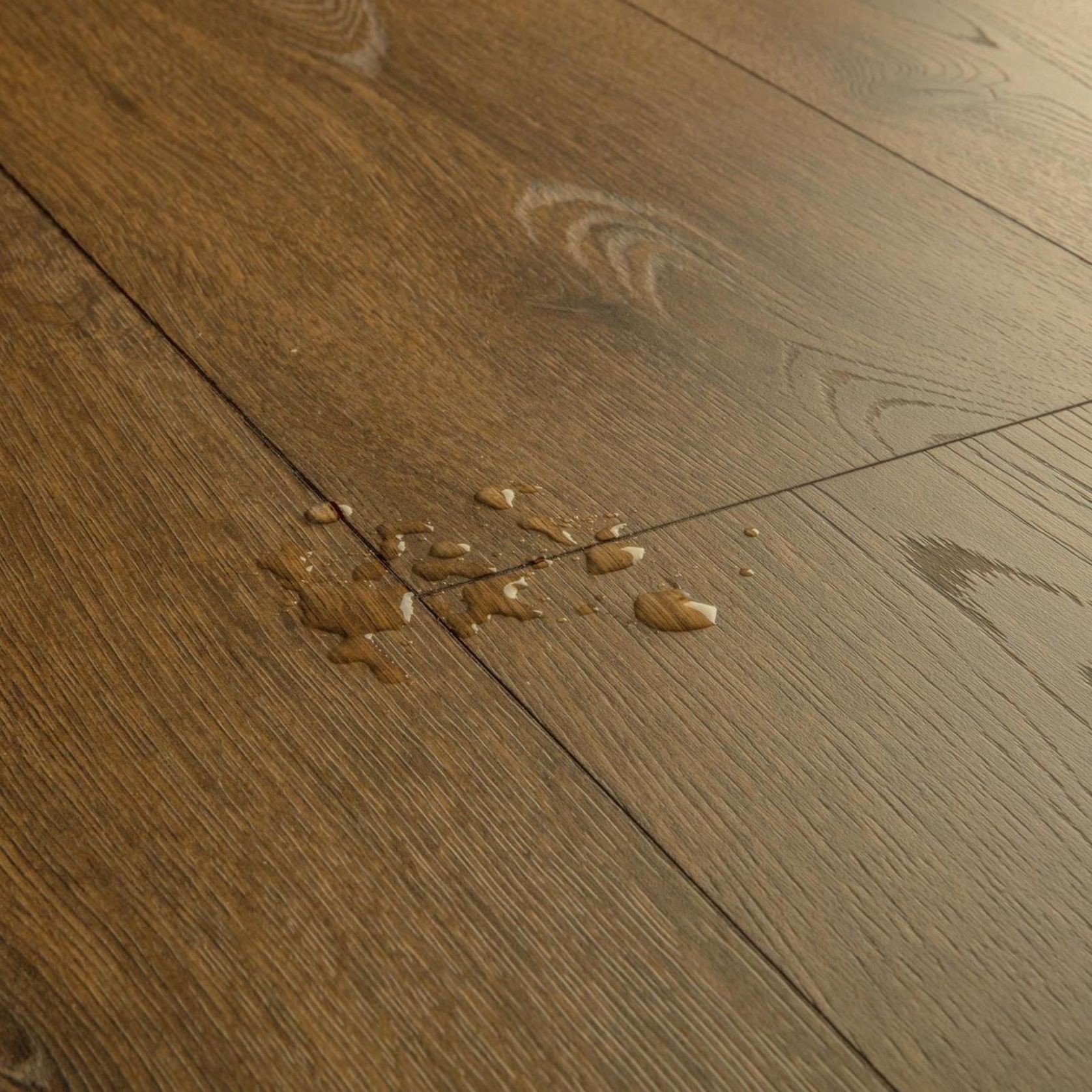 Quick-Step Classic Cocoa Brown Oak Laminate Flooring gallery detail image