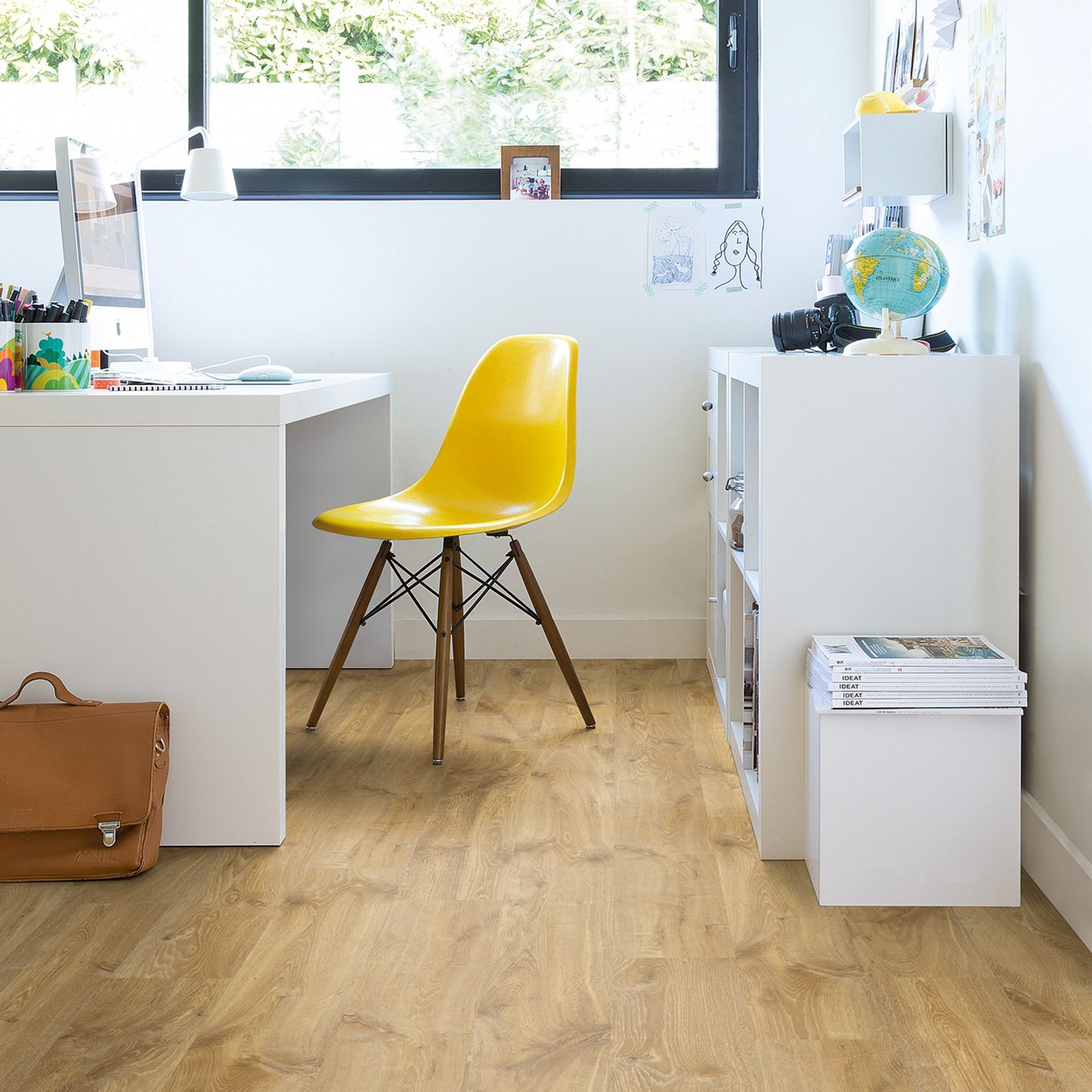 Quick-Step Creo Louisiana Oak Natural Laminate Flooring gallery detail image