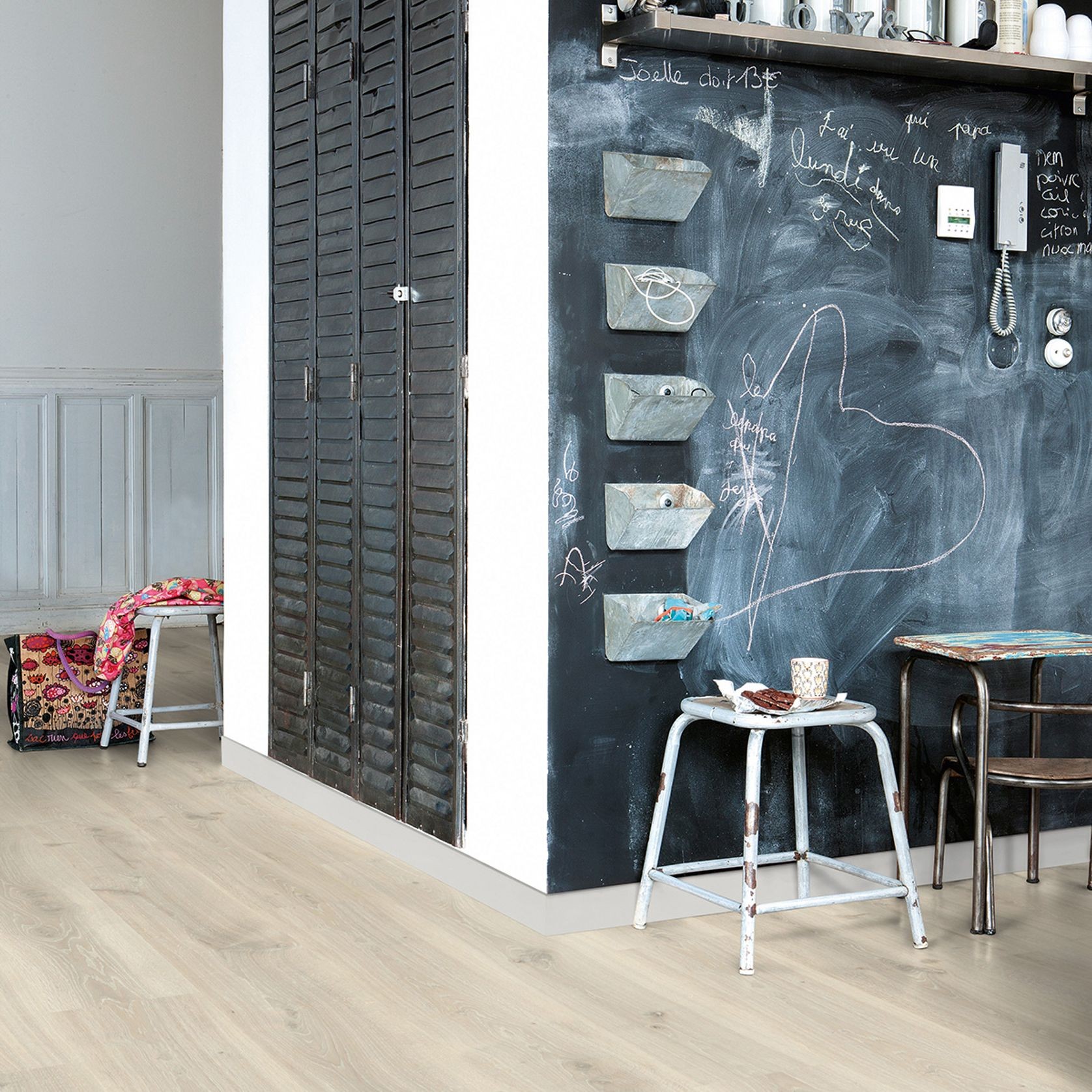 Quick-Step Creo Tennessee Oak Grey Laminate Flooring gallery detail image