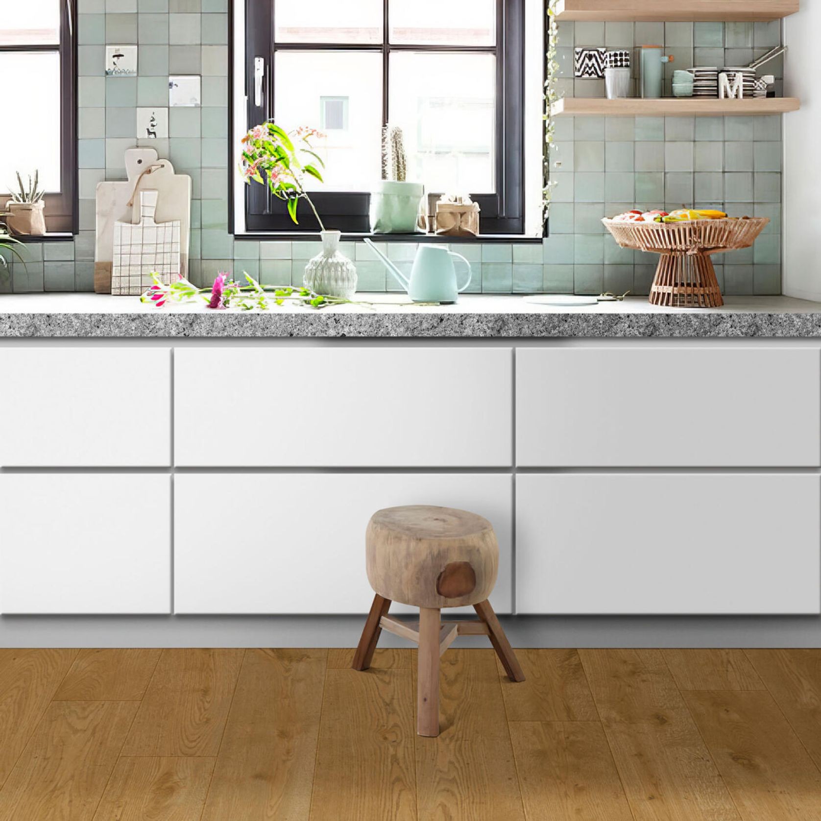 Clix Plus Laminate Flooring in Autumn Oak gallery detail image