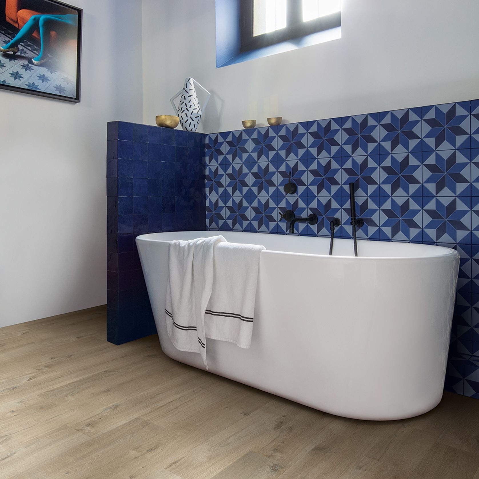 Quick-Step Impressive Soft Oak Light Brown Laminate Flooring gallery detail image