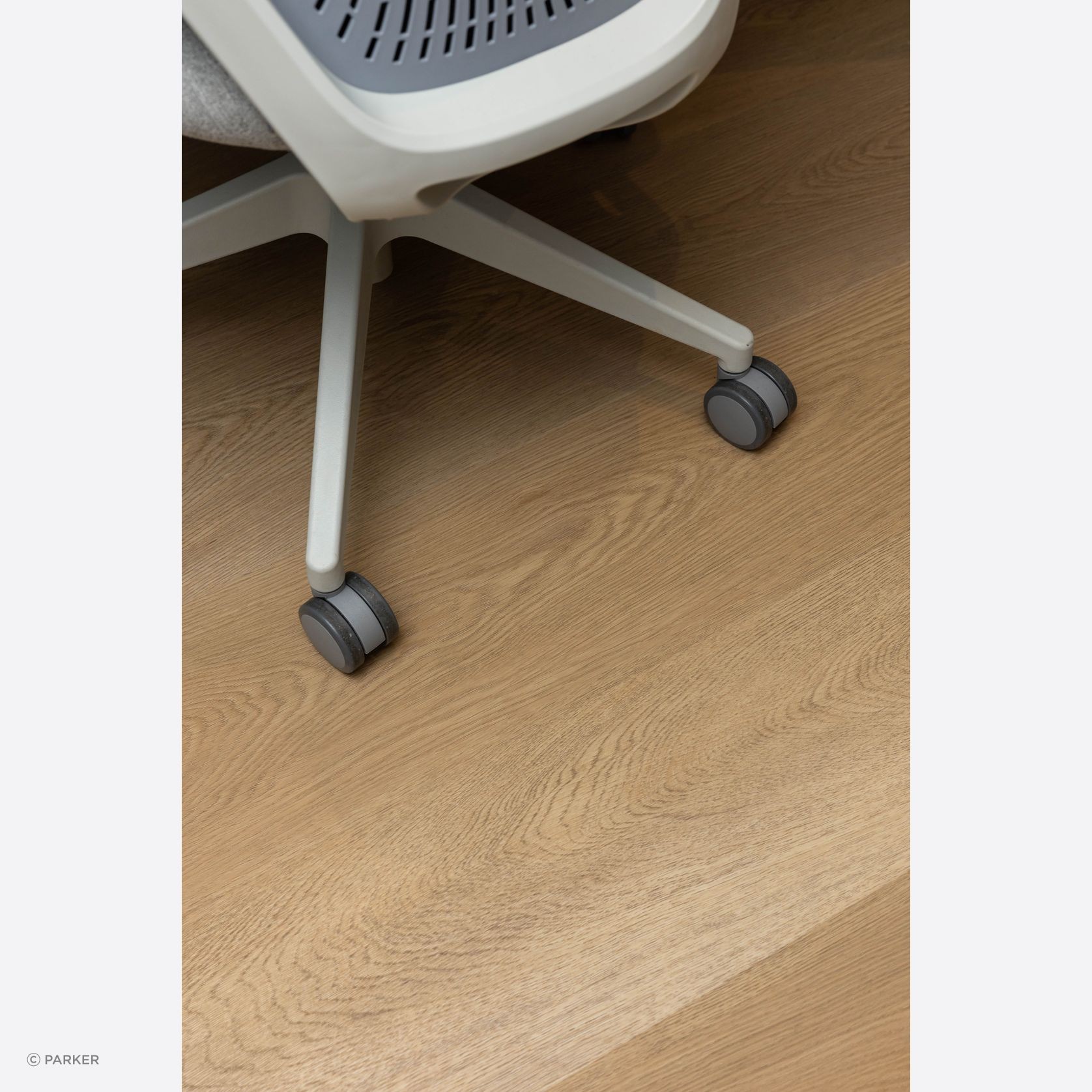 Castor Wheels on Duracore®Lifestyle Hybrid Flooring (Akaroa)