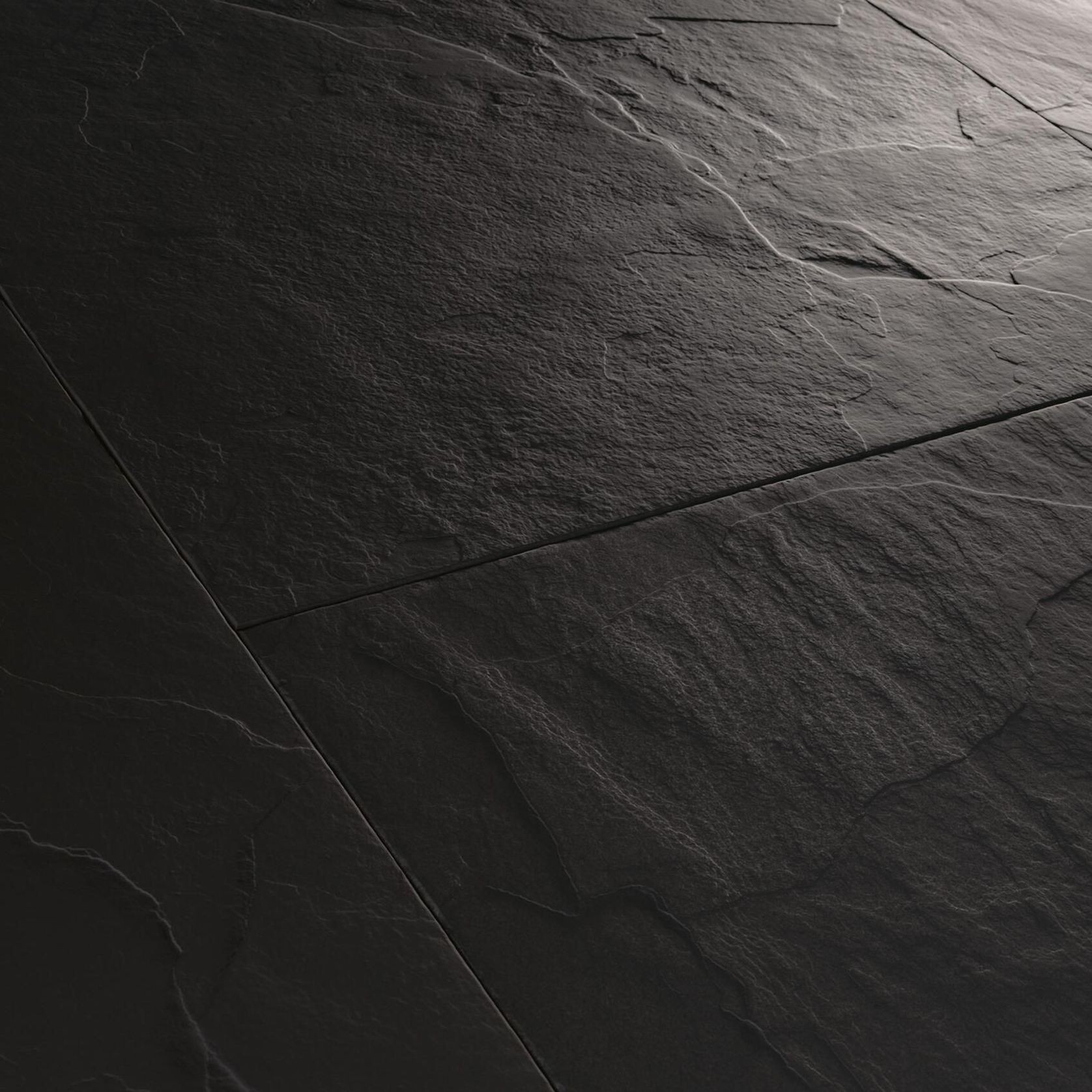 Quick-Step Muse Black Slate Laminate Flooring gallery detail image