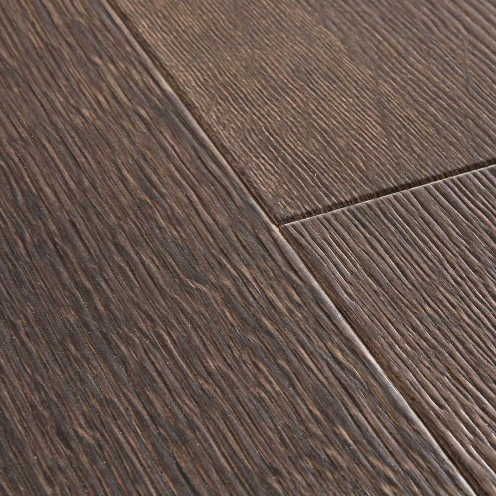 Quick-Step Majestic Desert Oak Brushed Dark Brown Laminate Flooring gallery detail image