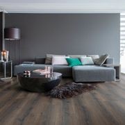 Quick-Step Majestic Desert Oak Brushed Dark Brown Laminate Flooring gallery detail image