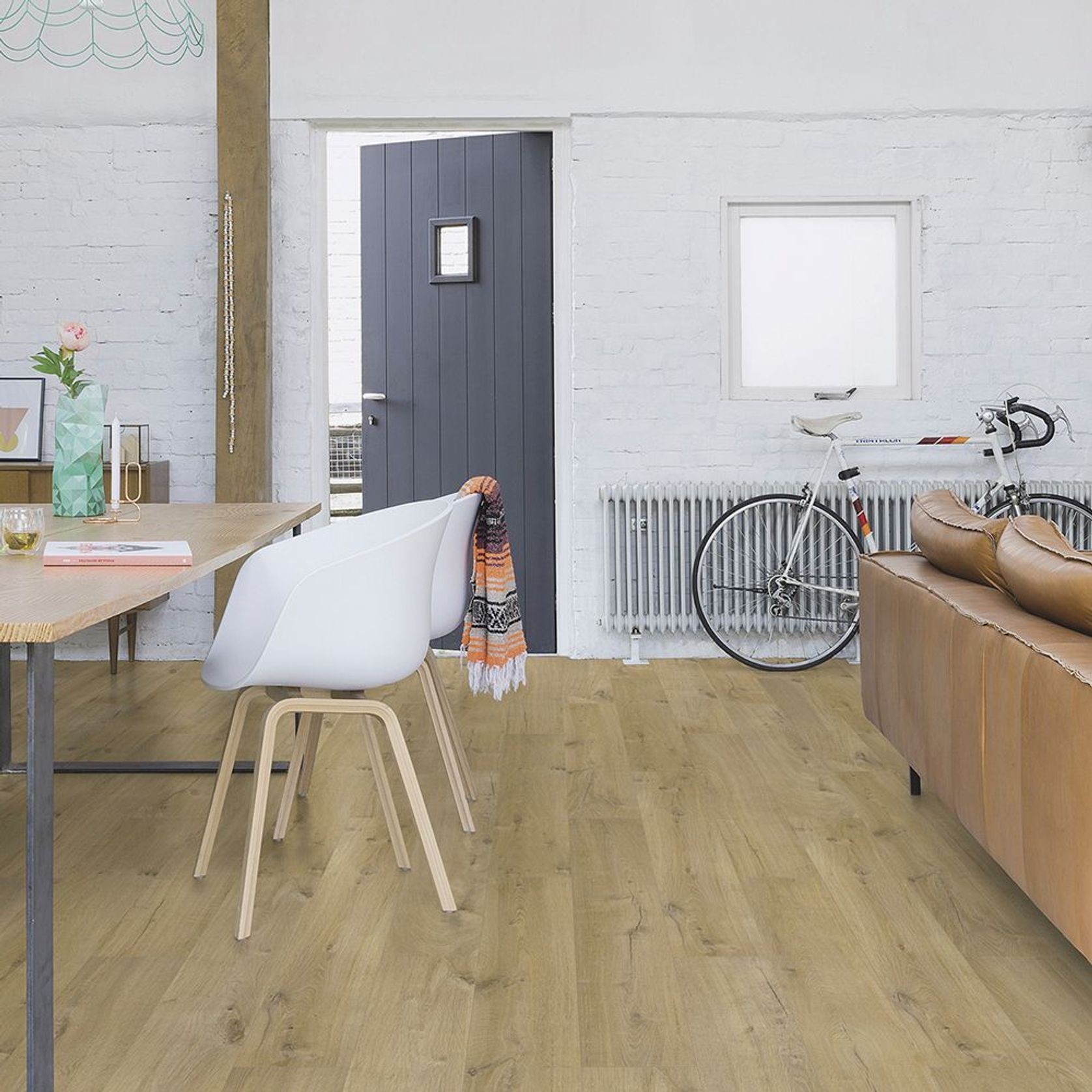 Quick-Step Impressive Soft Oak Natural Laminate Flooring gallery detail image