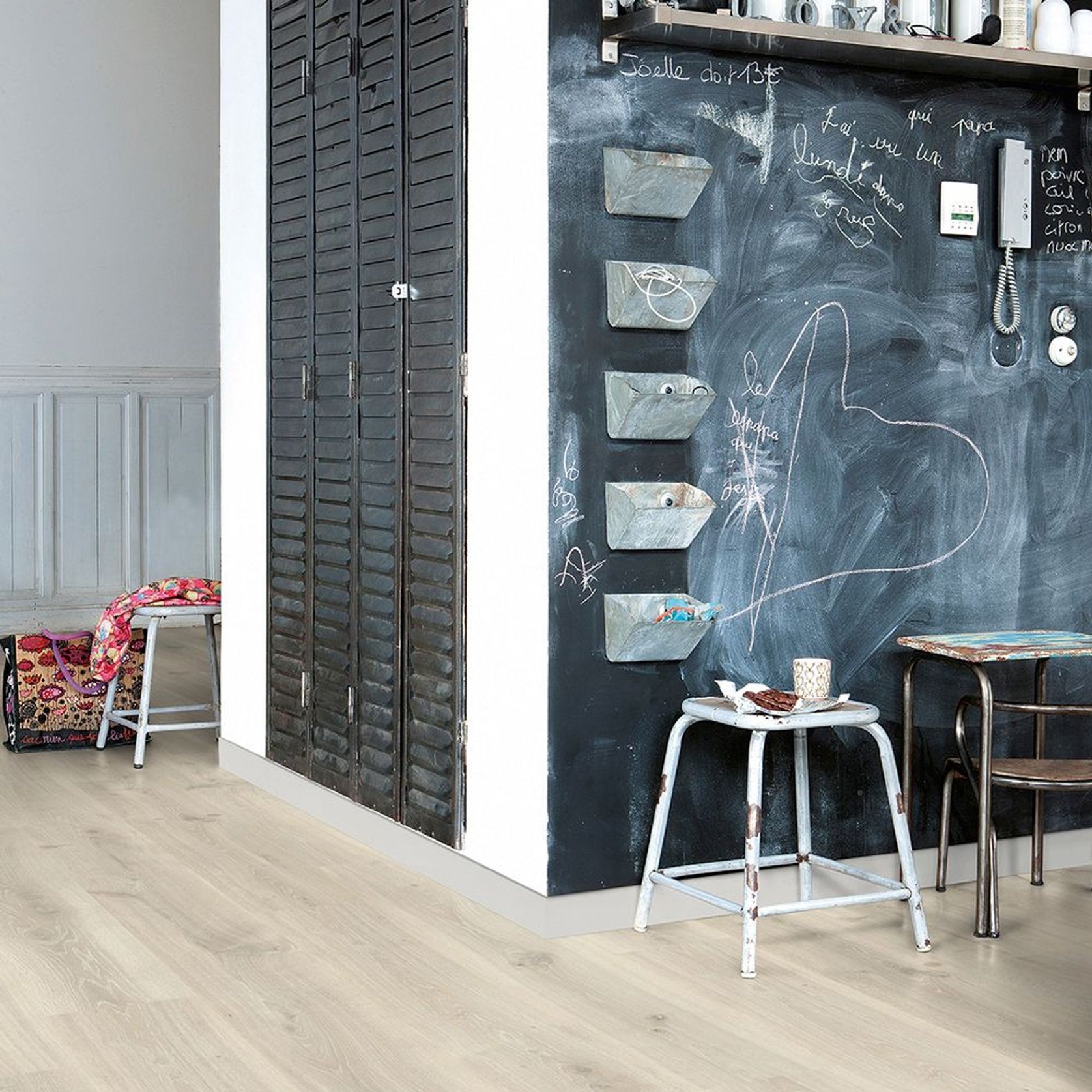 Quick-Step Creo Tennessee Oak Grey Laminate Flooring gallery detail image