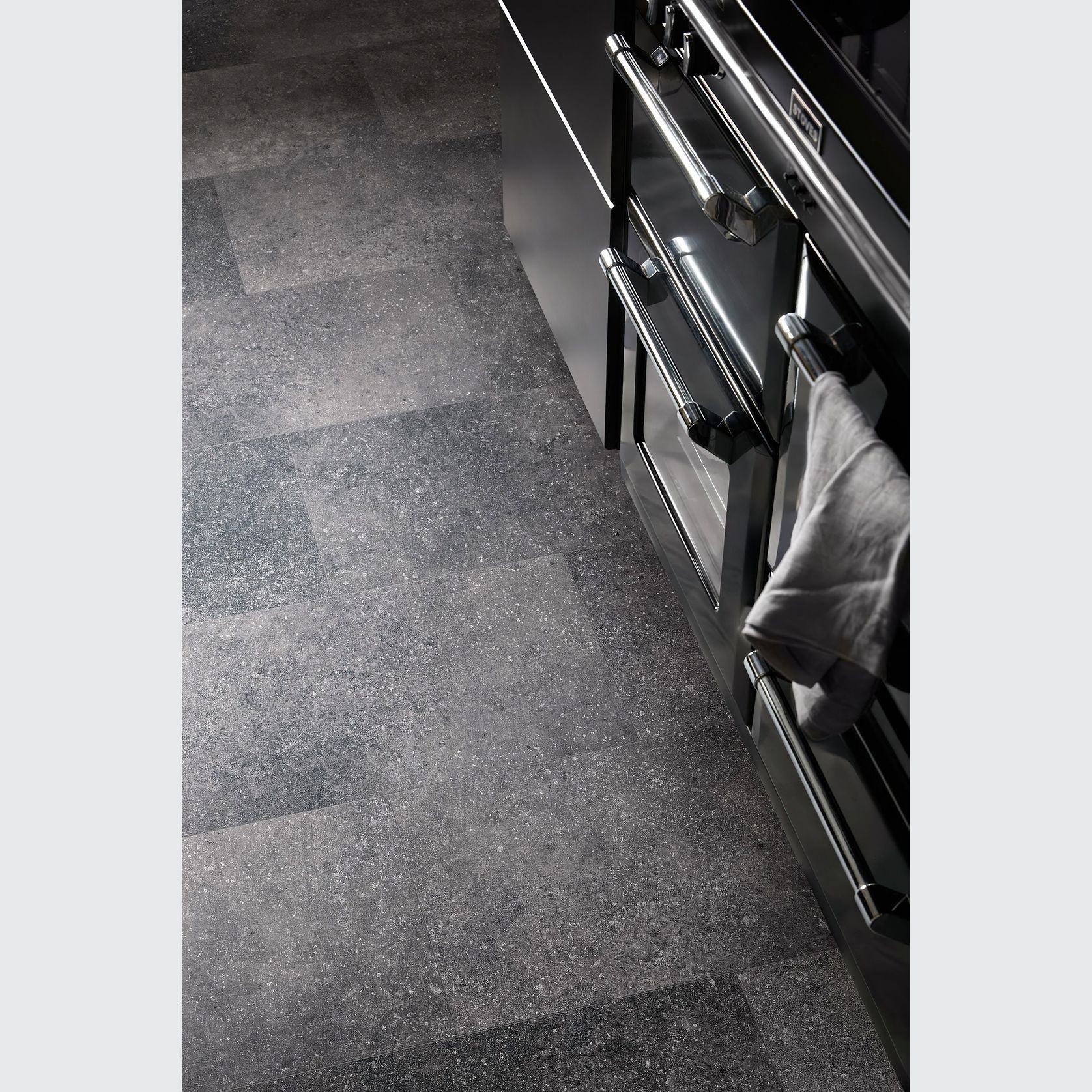 Pergo Viskan Pro Dark Grey Limestone Vinyl Flooring gallery detail image