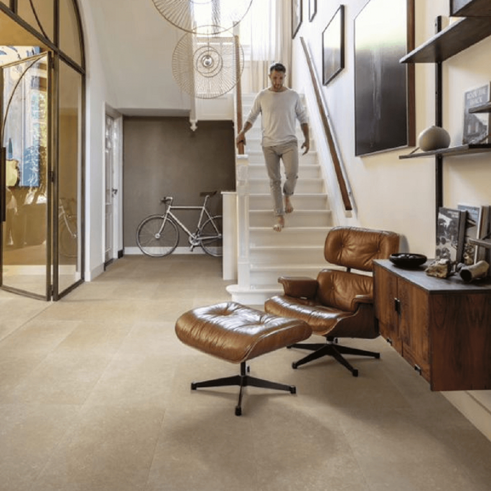 Quick-step Muse Limestone Laminate Flooring gallery detail image