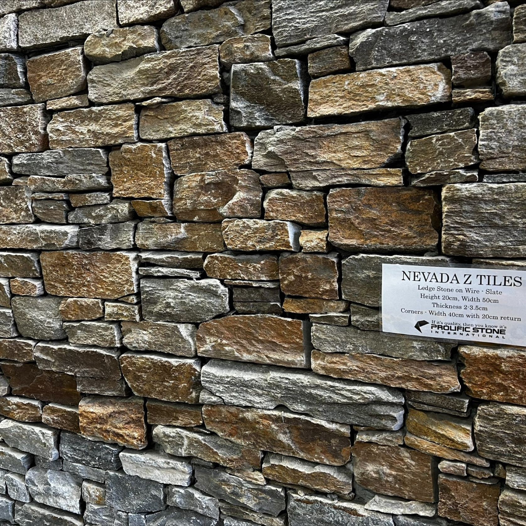 Z-Tile Nevada Wall Cladding gallery detail image