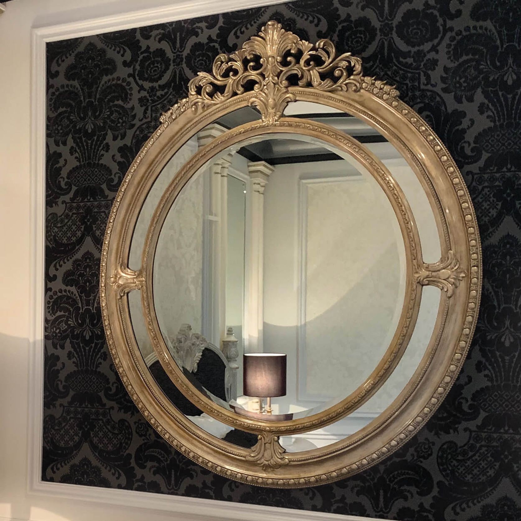 Georgian Hand-Carved Mirror gallery detail image