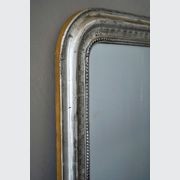 Antique French Louis Philippe Silvered Mirror gallery detail image