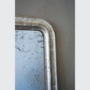 Antique French Louis Philippe Silvered Mirror gallery detail image