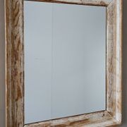 French Antique Mirror with Distressed Patina gallery detail image